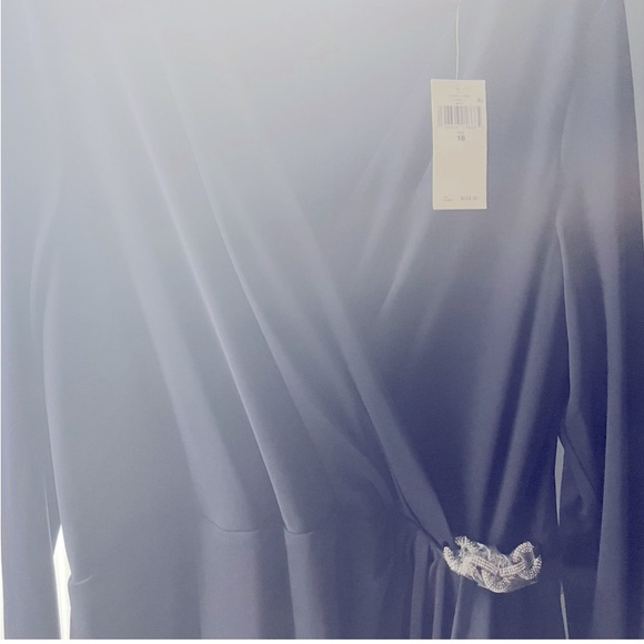 Lauren Ralph Lauren- Ruffle Trim Jersey Dress Size 18, {NWT} - Picture 8 of 8